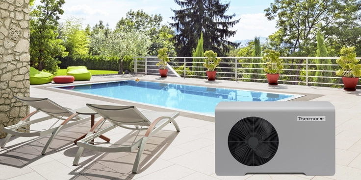 A&eacute;romax piscine 2 - Pompe &agrave; chaleur piscine
