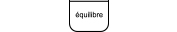Pictogramme &eacute;quilibre