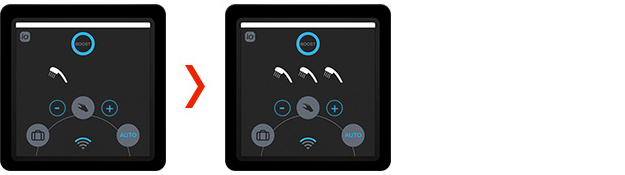 Interface de chauffe-eau - mode auto
