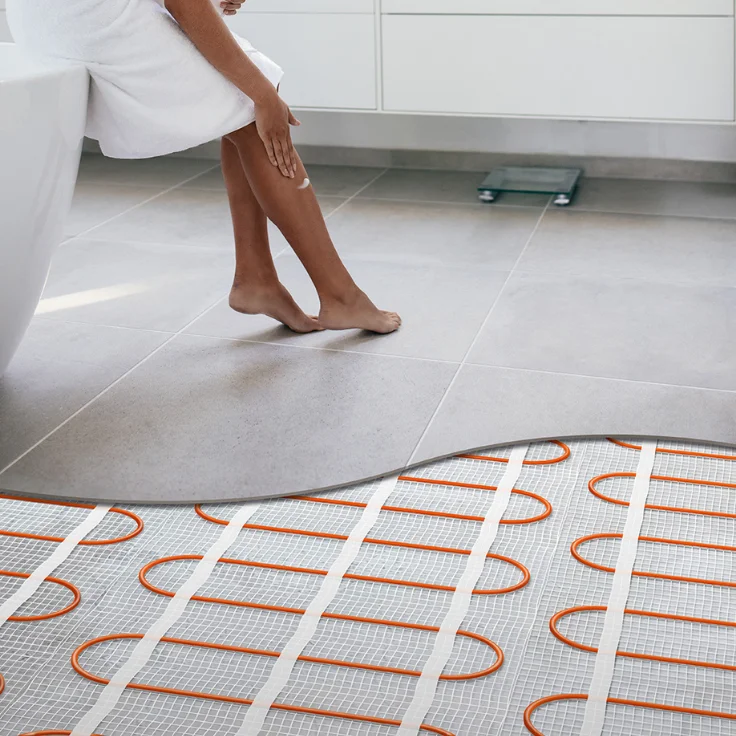 Plancher chauffant électrique : consommation et prix