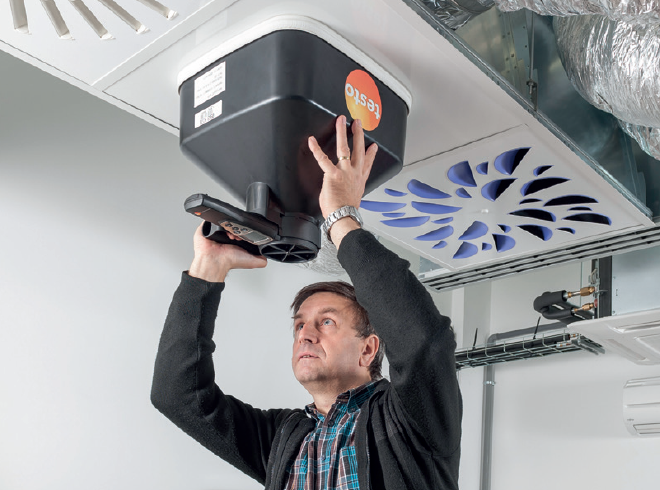 CLM1-55 installer et mettre en service une PAC air-air gainable