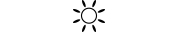 Pictogramme soleil