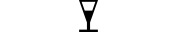 Pictogramme verre cocktail
