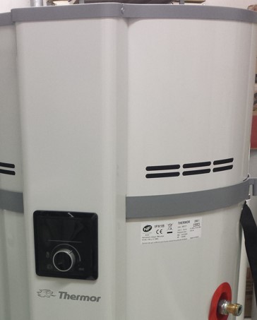 Zoom sur le chauffe-eau Airlis