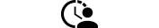 Pictogramme chronom&egrave;tre et personnage