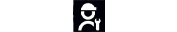 Pictogramme personnage avec un casque et une cl&eacute; plate