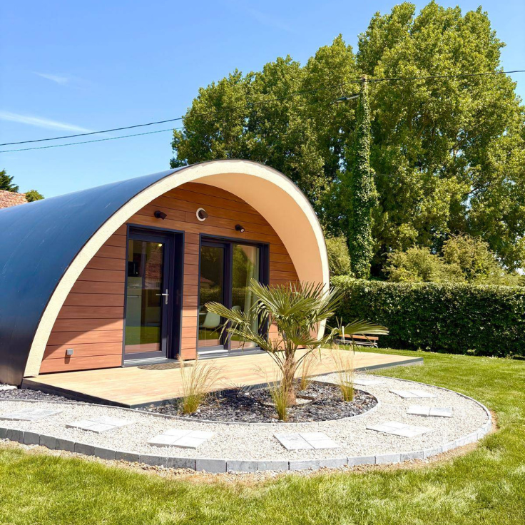 Chauffage écolodge  : Thermor équipe les habitats insolites d'Arkegreen