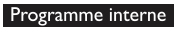 Pictogramme Programme interne