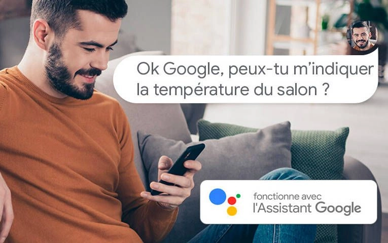 Piloter ses radiateurs chaleur douce avec l'assistant Google