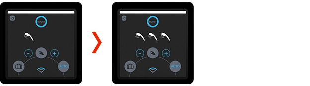 Interface de chauffe-eau - mode auto