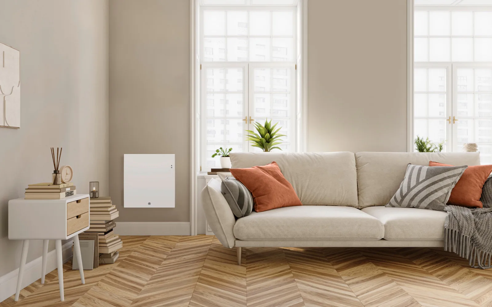 Ingénio 4 - Horizontal - 1250W - Blanc Mat