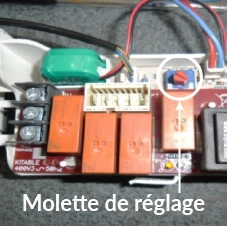 Localisation de la molette