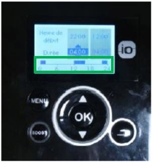 Interface de chauffe-eau thermodynamique - Programmer