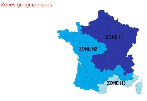 Certificats d'&Eacute;conomie d'&Eacute;nergie - Zones g&eacute;ographiques