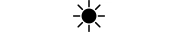 Pictogramme soleil