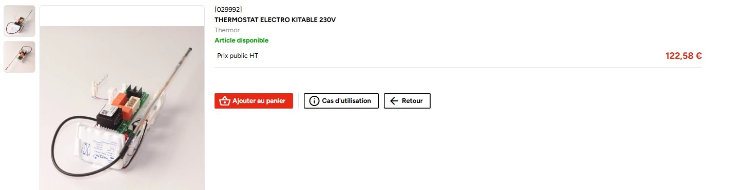 Site SAV - pi&egrave;ce d&eacute;tach&eacute;e
