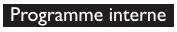 Pictogramme Programme interne