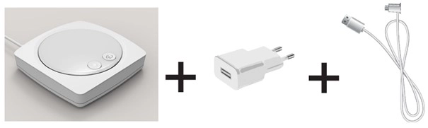 Hub Cozytouch + prise + c&acirc;ble